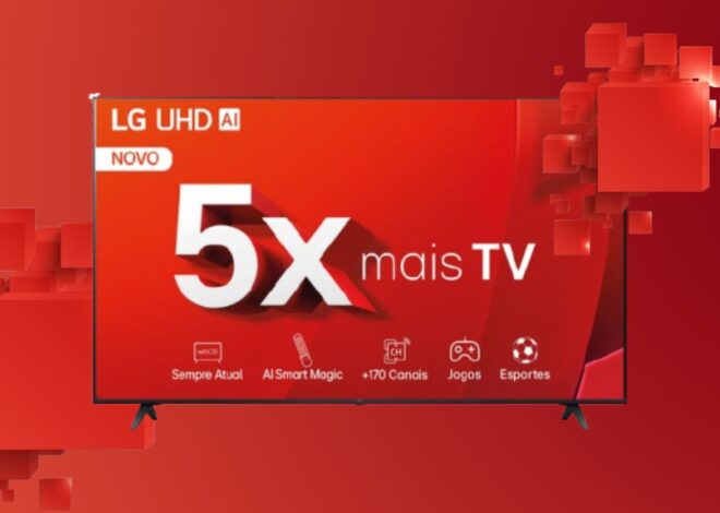 TV LG 5 em 1 UT8050 – A Smart TV ótima, e com 5 ANOS de ATUALIZAÇÃO!