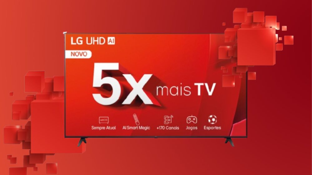 TV LG 5 em 1 UT8050 – A Smart TV ótima, e com 5 ANOS de ATUALIZAÇÃO!