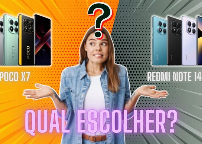 POCO X7 ou Redmi Note 14 Pro 5G?