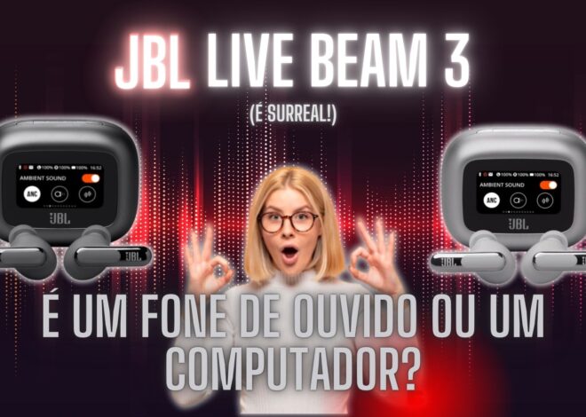 JBL Live Beam 3: É tanta qualidade que parece Mentira!