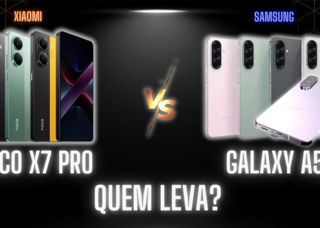 POCO X7 Pro vs Galaxy A56: Uma briga Boa!