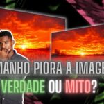 Sobre tamanho de tvs e se isso impacta na qualidade de imagem